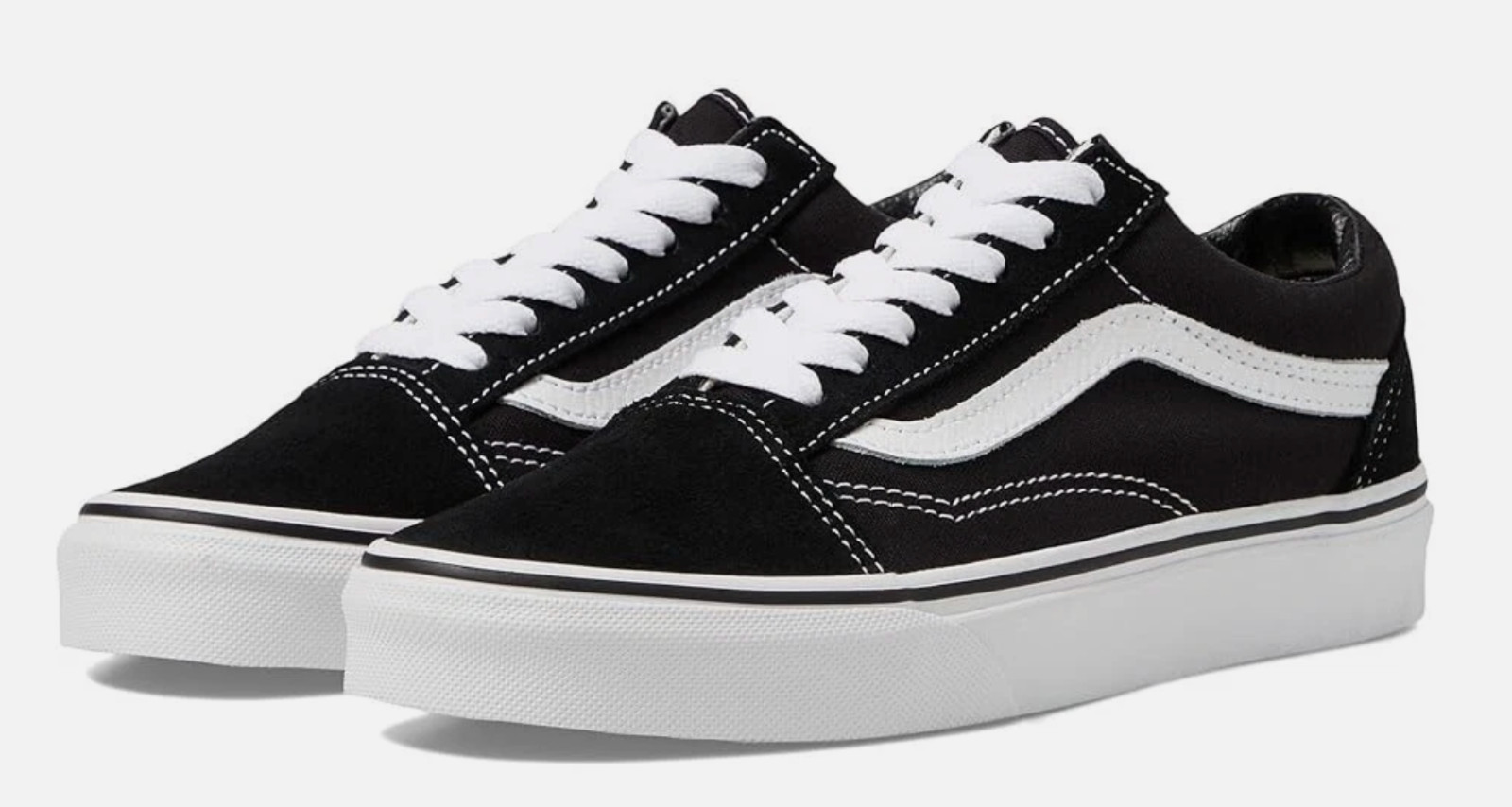 New in Box Vans Classic Old Skool Sneakers Black/White, Fast Shipping Mens sizes