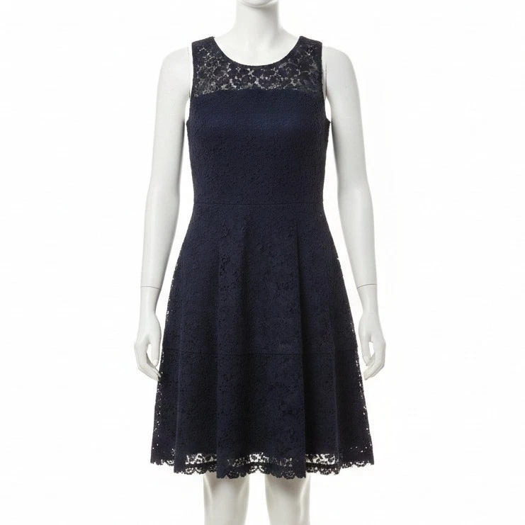 chinese dress ladies Tommy Hilfiger Women's Velvet Burnout Paisley Print Dress MSRP $ 119   DGFOutlet