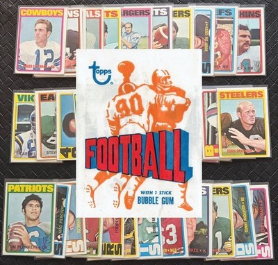 1972 Topps NFL FOOTBALL Trading Card Complete Your Set U Pick Roger Staubach 2/2