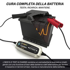 Mxs 5.0 Test & Charge Caricabatterie 12V 5A Mantenitore di Carica per Batteria - Miniatura 5