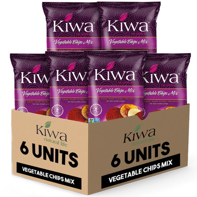 Vegetable Chips Mix 6-Pack   Gluten-Free, Vegan, Kosher, Non-Gmo Snack   Made wi