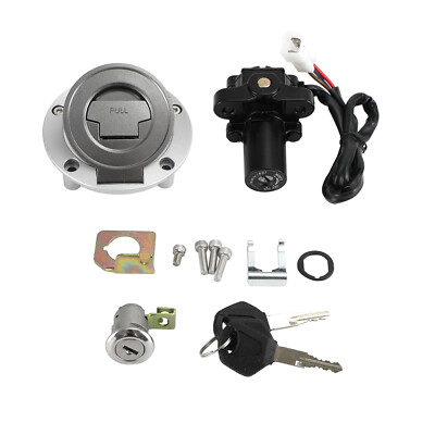 Zündschloss Schloss&Fuel Gas Cap Key Set Für FZ6 FJR1300 Yamaha YZF R1 R6 R6S AH