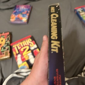 Nintendo NES Original Cleaning Kit In Box Authentic 1991