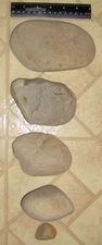 4 LARGE White River Rocks Garden Yard Decorative Stone Dog Headstone Reedy Creek