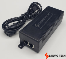 POE Injector 60W 55V DC 1.10A Wireless Access Points  Security IP Camera