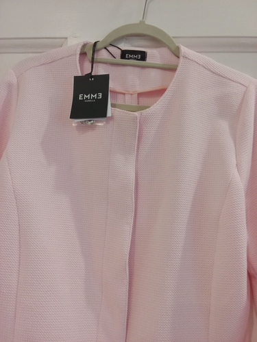 Marella Emme Jacket by Max Mara Women's Pink Size 14 Brand New With Tags - Picture 3 of 12