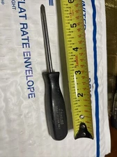 Snap On Tools USA #1 Phillips Head Screwdriver Hard Black Handle SSDP31