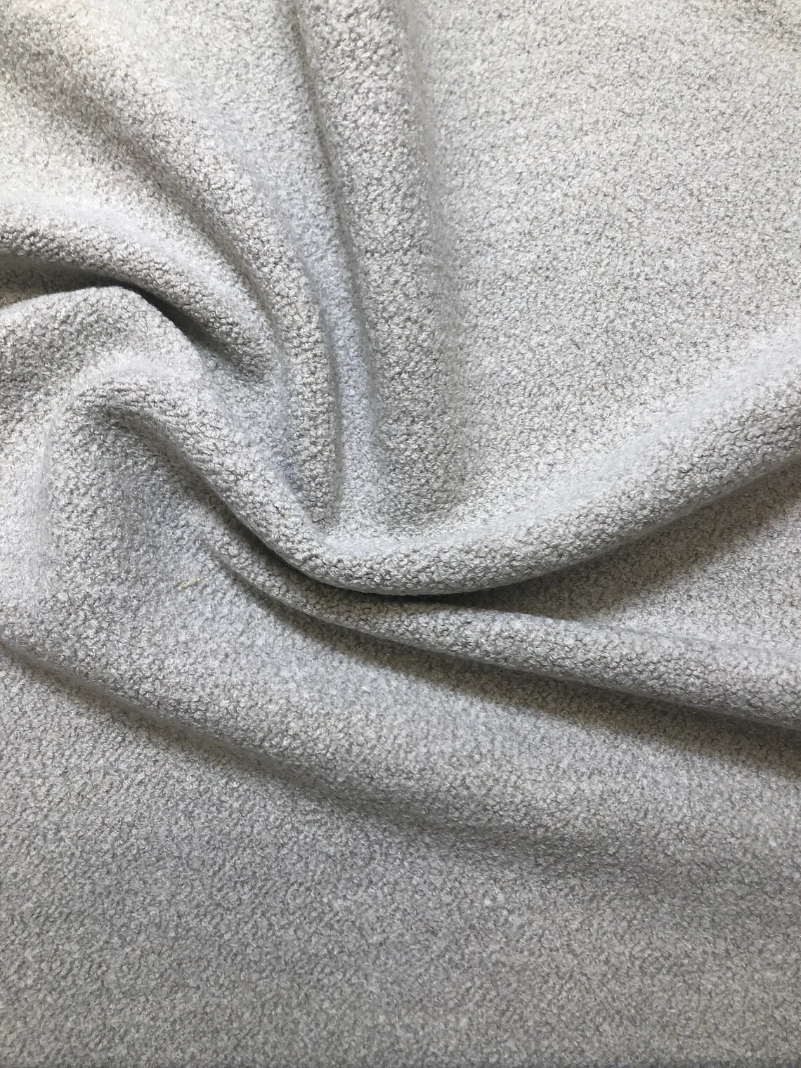 3.5 yards Holland & Sherry Brunswick Cloud Melange Wool Boucle Upholstry Fabric