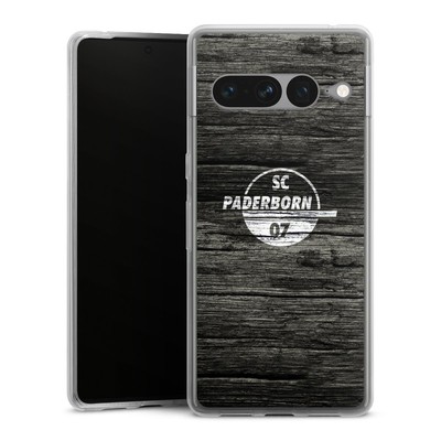 DeinDesign Handyhülle Silikon Hülle Case für Google Pixel 7 Pro Wood Texture SCP