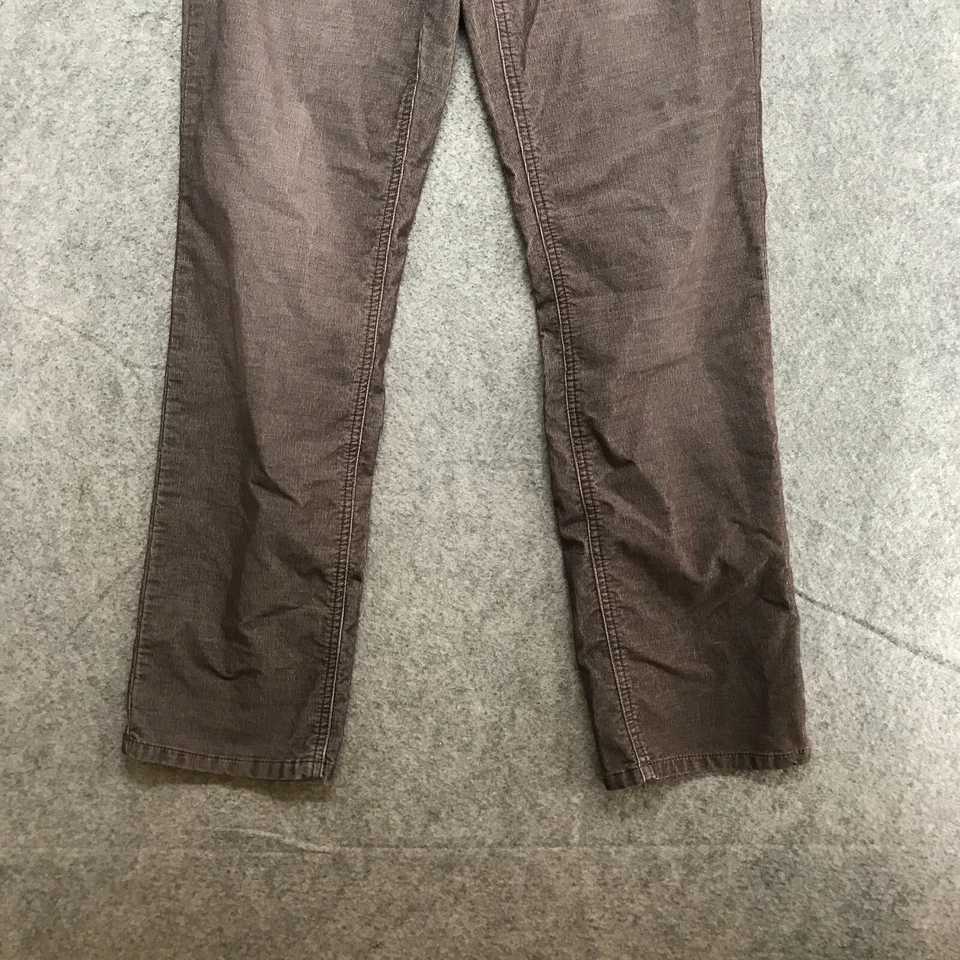 Pantalones Joe's Niñas Talla 16 Marrón Rotos En Micro Cordones Pierna Recta Tiro Mediano Foto 4 de 4