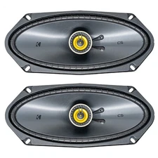 Kicker CSC4104, CS Series 4x10 2 Way Coaxial Car Speakers (50CSC4104)