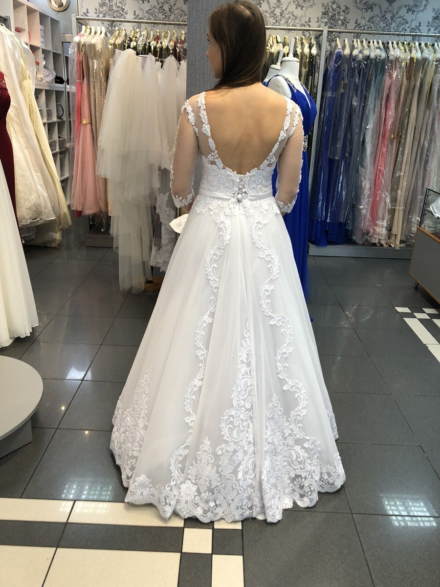 white christmas dresses Mermaid Bridal Gowns Boho Italian Satin Vestido de Noivas ZW416 - main image 1