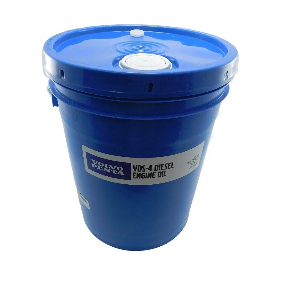 Volvo Penta 23219264 VDS-4.5 SAE 15W-40 Motor Oil 5 Gallons