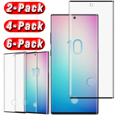 For Samsung Galaxy Note10/Note10 Plus Full Cover Tempered Glass Screen Protector
