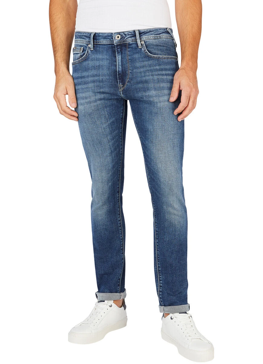 Pepe Jeans - Herren Slim Fit Super Stretch Jeans Vintage Pepe Jeans - Herren Slim Fit Super Stretch Jeans Vintage