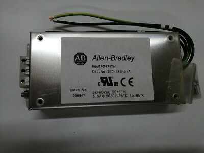 ALLEN BRADLEY INPUT RFI FILTER, 160-RFB-5-A - (L38)
