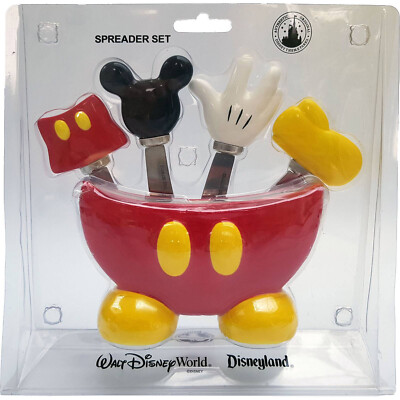Disneyland Disney World Käsestreuer Set Mickey Mouse 4-teilig + Shorts Parks