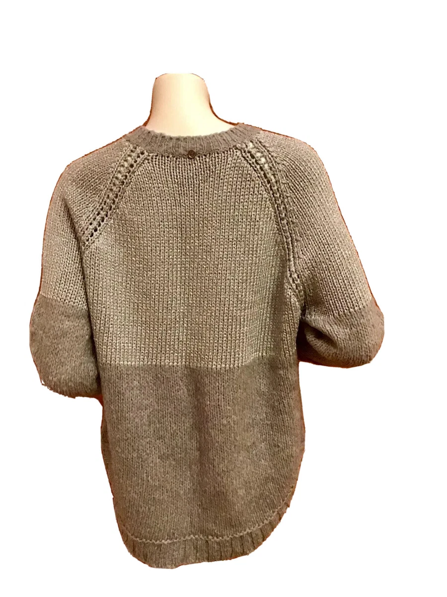 Michael kors sales sweaters womens silver