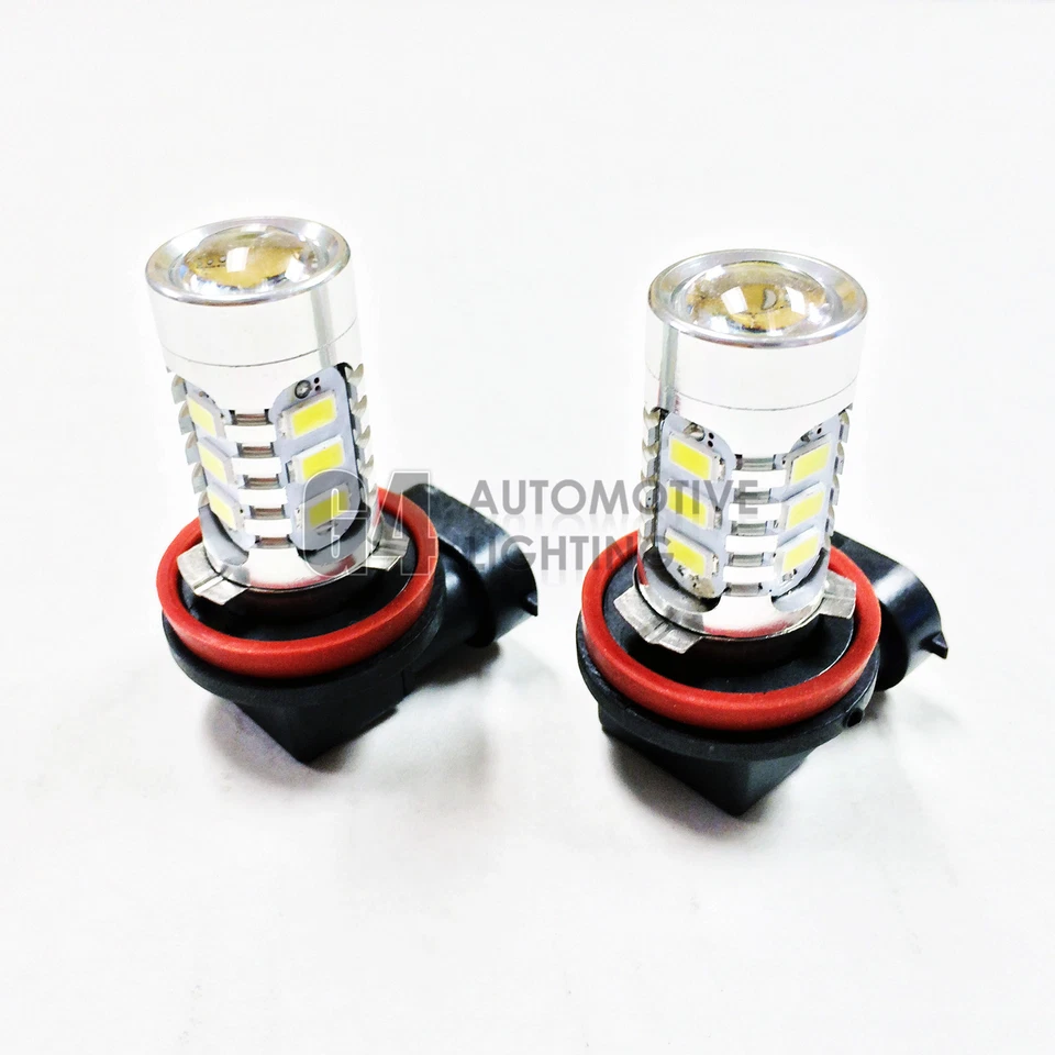 2x H11 H8 Bombillas LED Alta Potencia DRL SMD 5730 Luz Antiniebla Proyector Bombilla Azul Hielo Foto 3 de 4