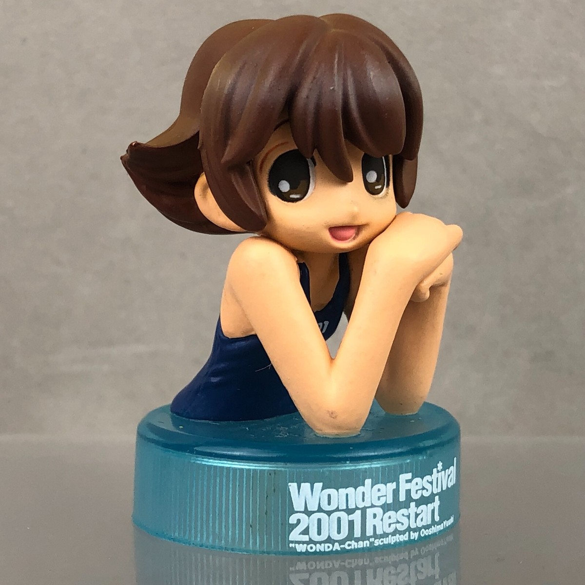 ワールドカップ2006 フィギュア Kaiyodo Wonder Festival 2001 Restart Wonda-chan Bottle Cap