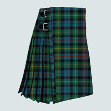 Men's Scottish Farquharson Ancient Tartan Kilt Handmade Traditional 8 Yard Kilts