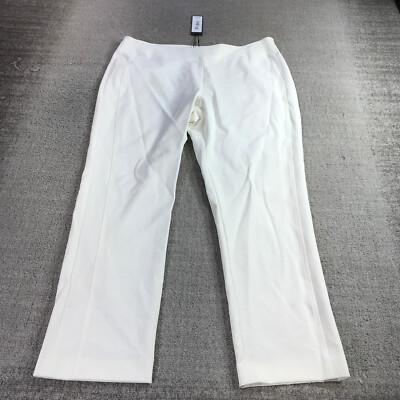 Hilton Hollis Pants Womens 16 Dress Pants White Trouser Casual Ladies | eBay Hilton Hollis Pants Womens 16 Dress Pants White Trouser Casual Ladies | eBay