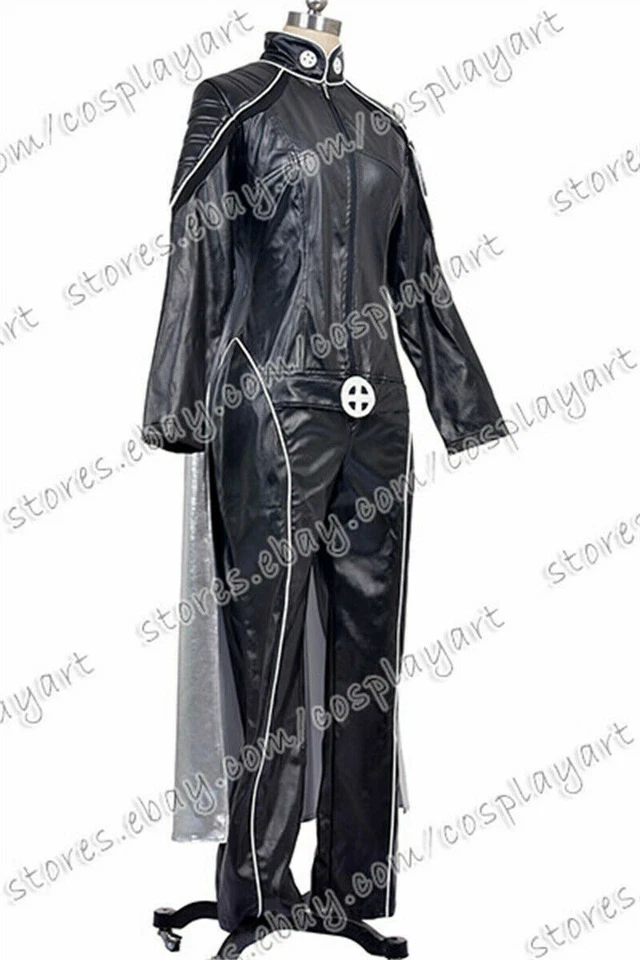 Disfraz Tormenta Ororo Munroe X-Men: Días del Futuro Pasado Cosplay Cuero Negro Foto 2 de 4