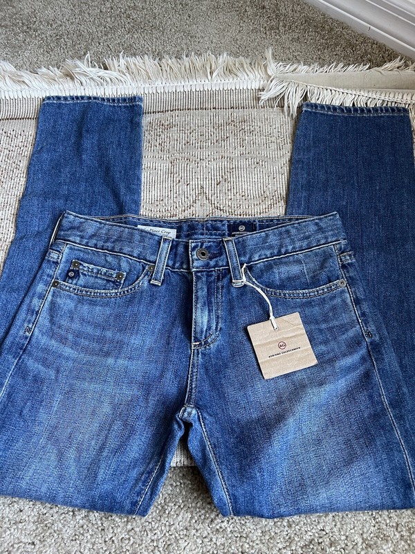 AG Adriano Goldschmied The Legging Super Skinny Ankle Womens Jeans Size 25R