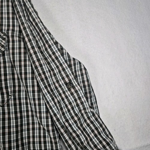 Eddie Bauer Travex Hemd Herren LT Performance Wandern Angeln belüftet kariert Cocona - Bild 7 von 12