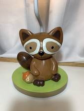 Baby Raccoon Nursery Lamp Childrens Night Light Lambs  Ivy Decor 2016
