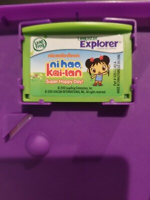 Leapfrog Leapster Explorer LeapPad NI HAO KAI-LAN SUPER HAPPY DAY