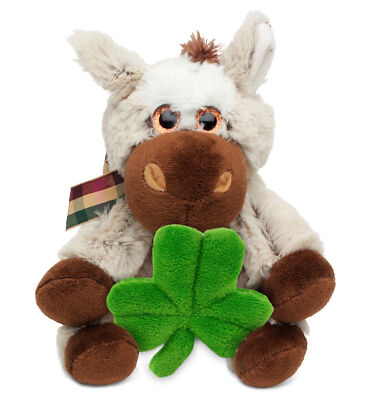 PLUSH SHAMROCK - SUPER SOFT PLUSH - FLOPPY DONKEY