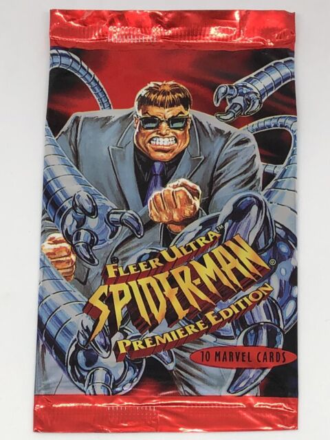 1995 Fleer Ultra Spider-man Premiere Edition Card With Checklist 