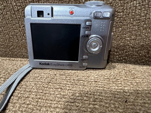 Kodak Digital Camera EasyShare C603 6.1 MP Silver Tested - Picture 3 of 8
