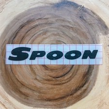 Spoon Vinyl Decal X2 Jdm Style Import Tuner Build Import Sticker Car Window
