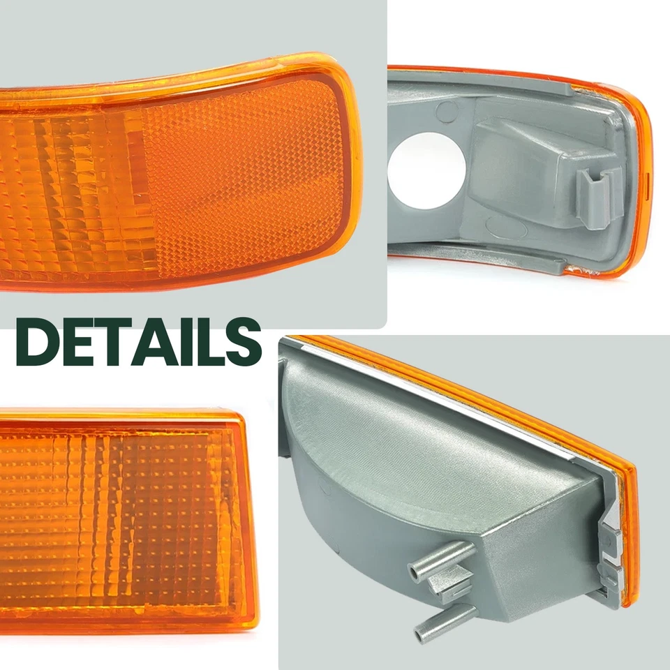 Пара парковочных фонарей указателей поворота для Chevy Express GMC Savana 2003-2025 годов выпуска - Изображение 3 из 4