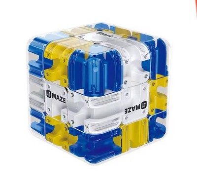 Labyrinth 3D Maze Cube, Logical Challenge 3x3 Maze Puzzle Cube Toy Stress Relief