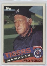 1985 Topps Sparky Anderson #307 HOF 0ji1