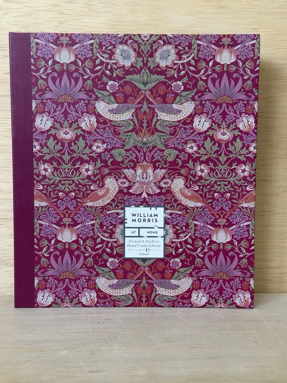 William Morris at Home PATCHOULI & RED BERRY Hand Cream Library 6x 1 fl oz Ea