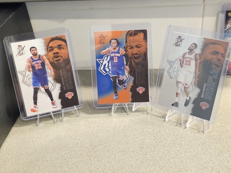 KNICKS LOT JALEN BRUNSON, KARL ANTHONY TOWNSEND,  BRIDGES 2025/2026 SIGNATURE...