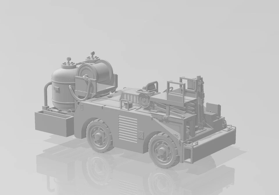 Véhicule incendie de pont  type SEPMA K35 - 1/48 (Rafale M- Etendard-Crusader) - Photo 2/4