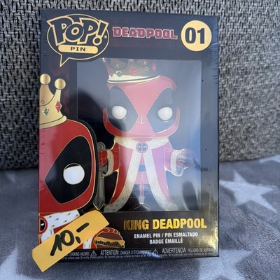 FUNKO POP PIN! MARVEL Deadpool King Deadpool #01