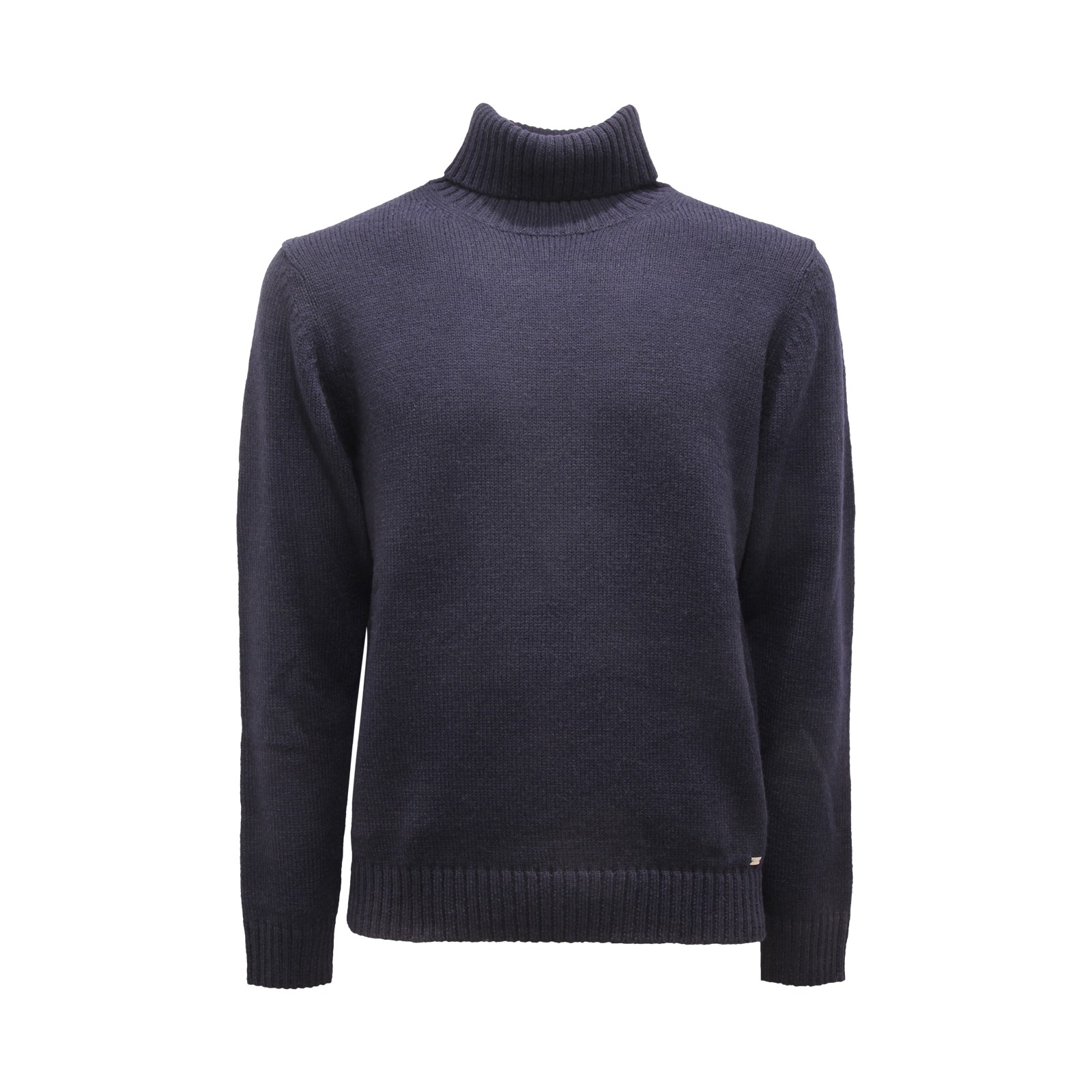 P6862 DOLCEVITA UOMO MARKUP MAN TURTLENECK SWEATER BLUE