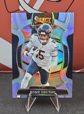 2025 Panini Select - Concourse Rome Odunze #74 Silver Prizm