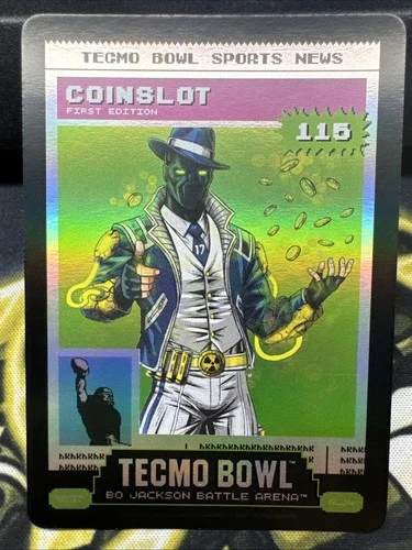 2026 Bo Jackson Battle Arena Tecmo Bowl Coinslot News Glow N237