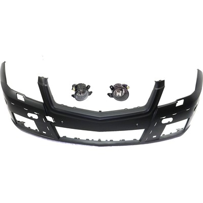 2048804840, 2518200856, 2518200756 CAPA Set of 3 Bumper Covers Fascias Front