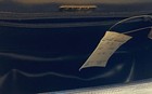 Vintage 80s Anne Klein for Calderon Navy Lizard Embossed Shoulder Bag — photo 6