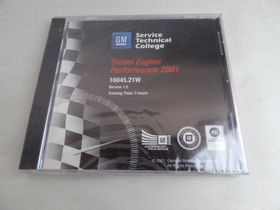 GM 2001 Diesel Engine Performance CD Service Technical College 16045-21W