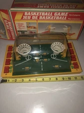 Vintage Playwell  Basketball Game 2 Players Dome Tabletop Game Honk Kong