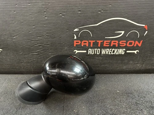14-19 MINI COOPER POWER DRIVER LEFT LH SIDE VIEW DOOR MIRROR BLACK A94